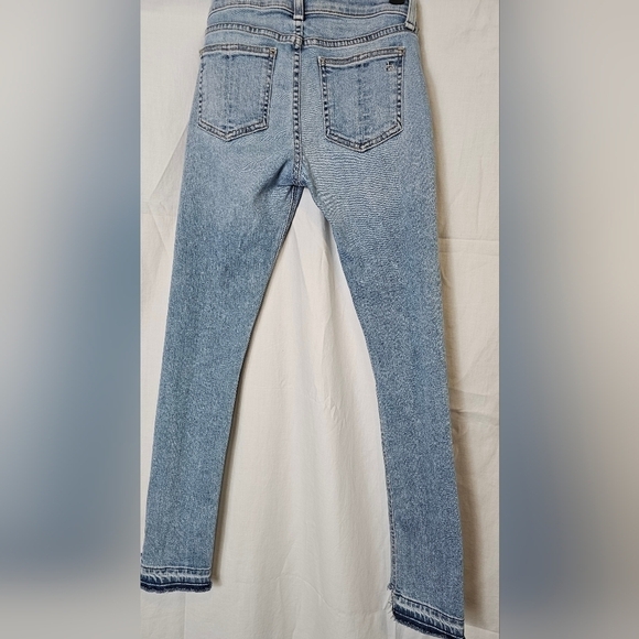 Rag & Bone Modele Skinny Size 24 color Wiley Light Blue Size 24 - Picture 5 of 9